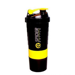 SPIDER BOTTLE Spider Bottle Mini 2GO 500 ml czarny/żółty